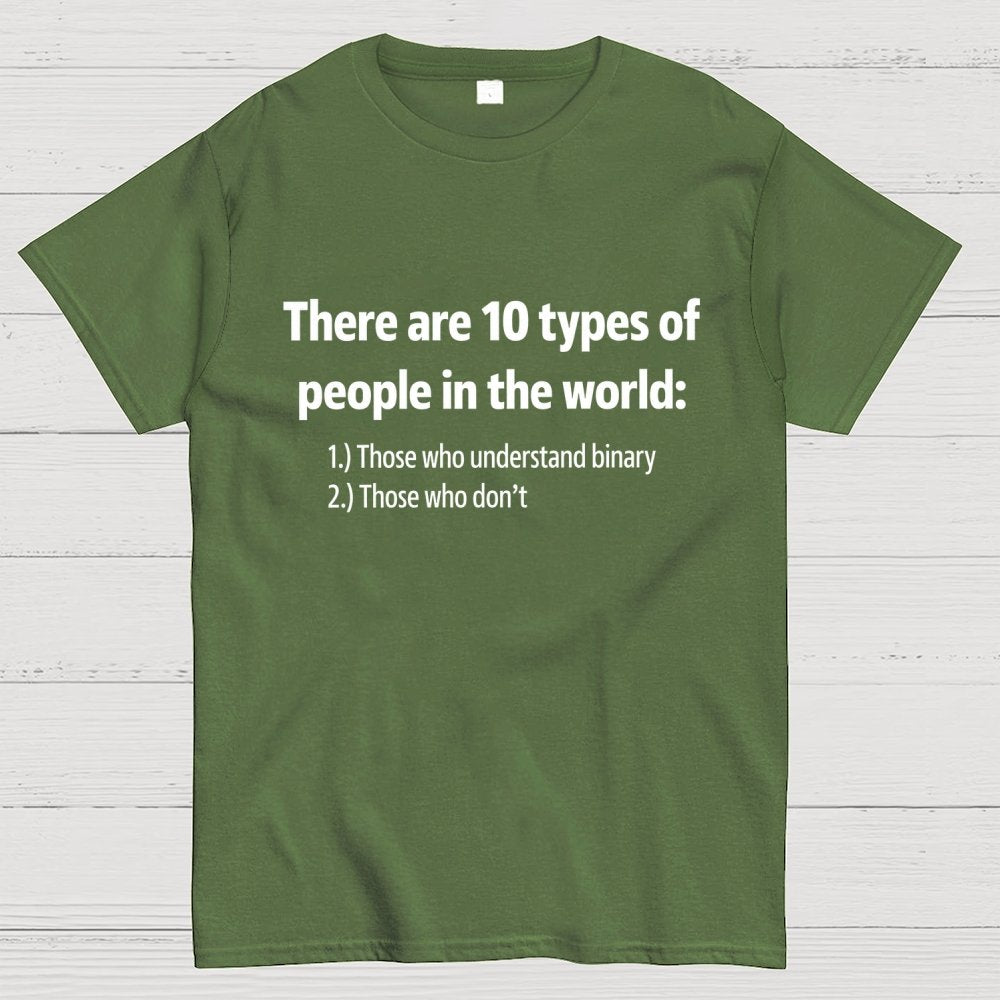 There Are 10 Types of People Geek T-Shirt