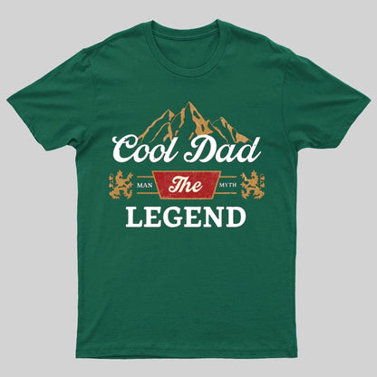 Cool Dad The Legend Geeky T-Shirt