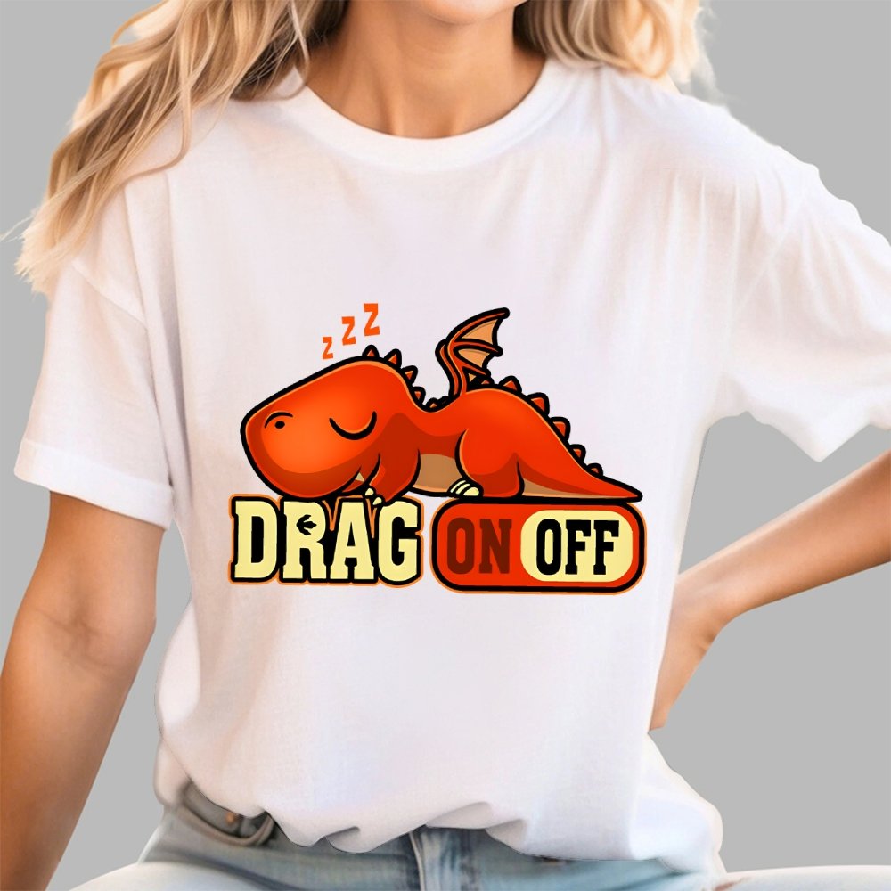 Drag On Off Geek T-Shirt