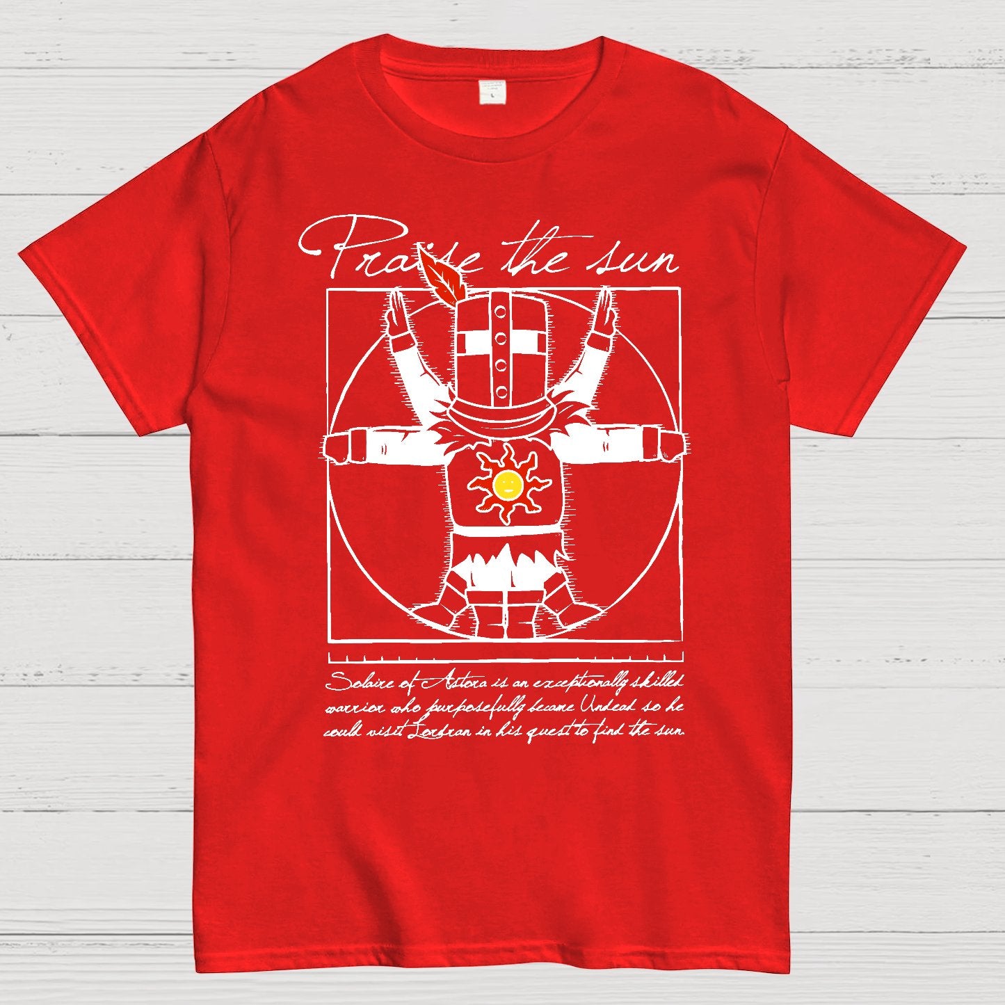 Vitruvian Praise Geek T-Shirt