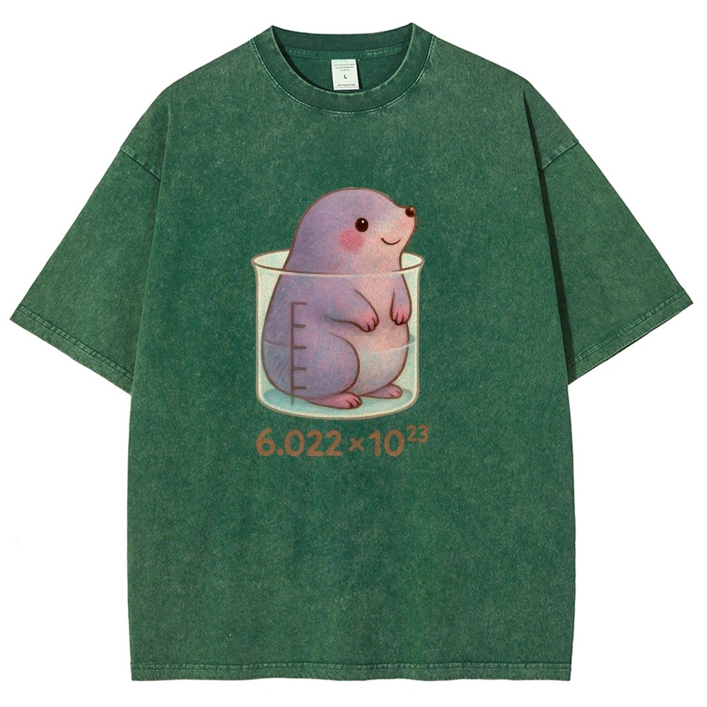 One Mole Per Litre Vintage Distressed T-shirt