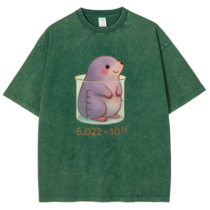 One Mole Per Litre Vintage Distressed T-shirt