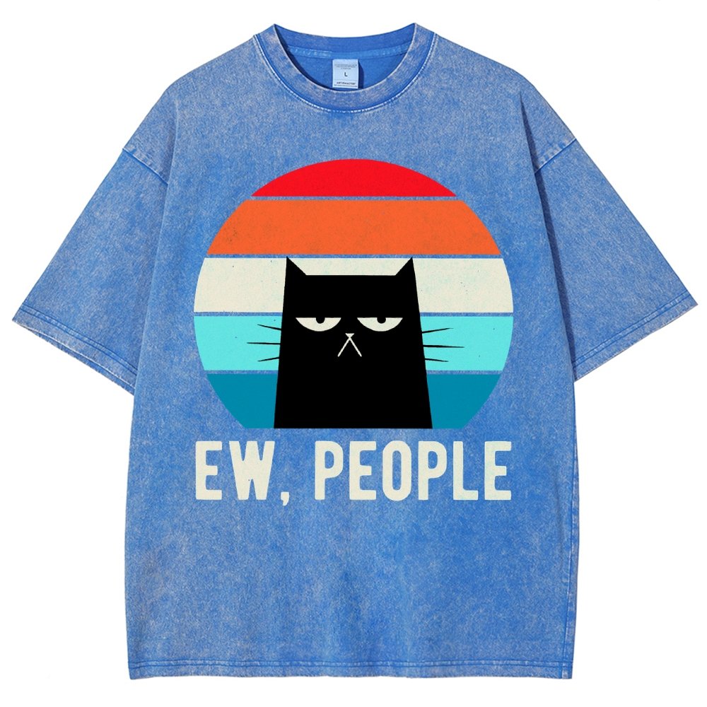 EW,PEOPLE! Vintage Distressed T-shirt