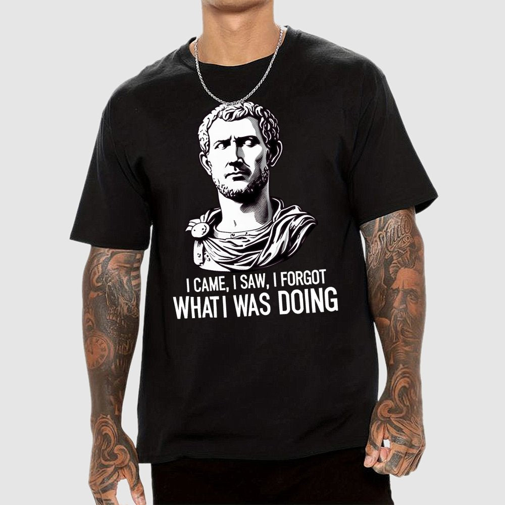 I Came  I saw  I forgot What I was Doing Geek T-Shirt