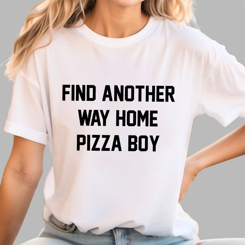 Find another way home pizza boy Unisex Geek T-Shirt