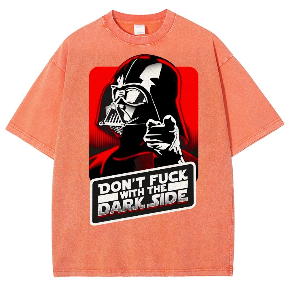 Dark Power Vintage Distressed T-shirt