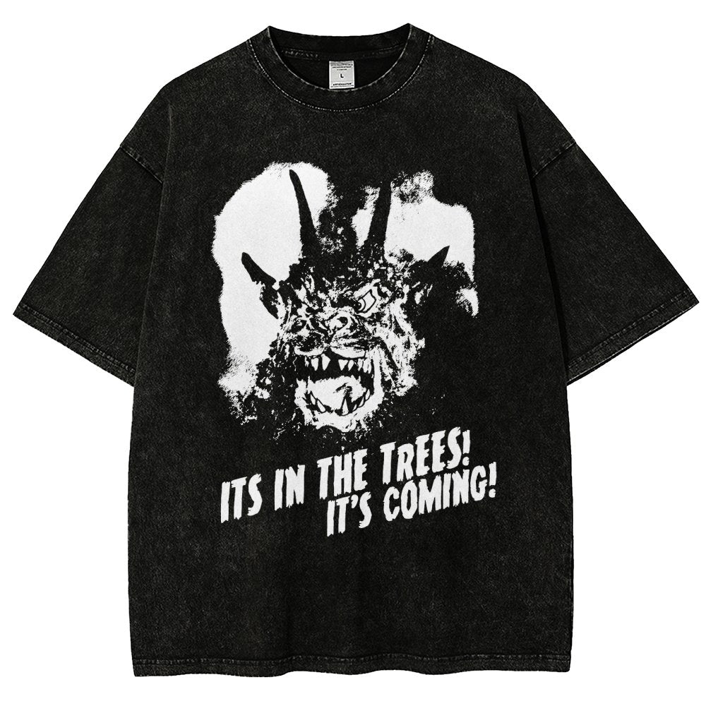 Night Of The Demon It's In The Trees ! Vintage Distressed T-shirt