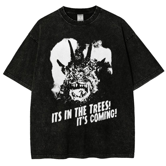 Night Of The Demon It's In The Trees ! Vintage Distressed T-shirt