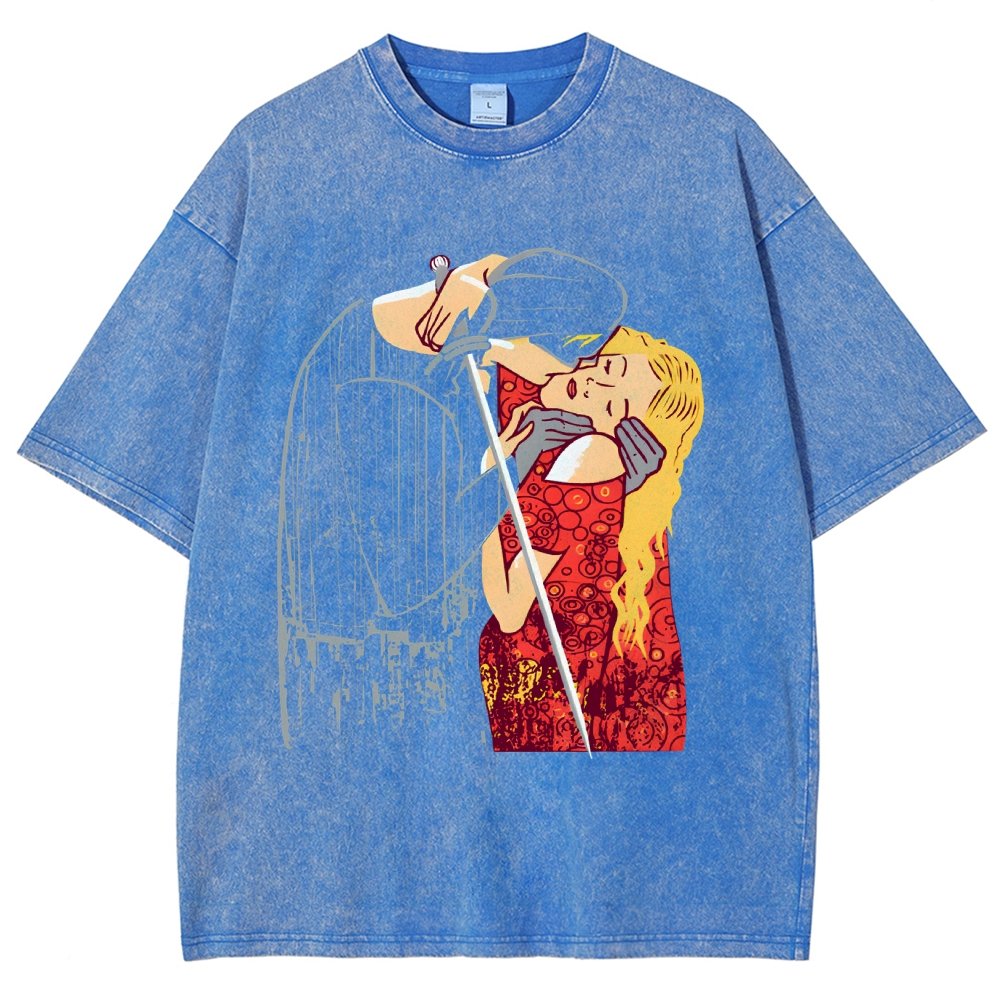 Valentine's Day.The Dread Pirate's Kiss Vintage Distressed T-shirt