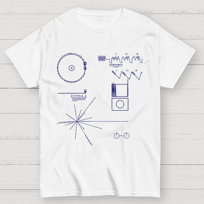 The Voyager Golden Record Geek T-Shirt
