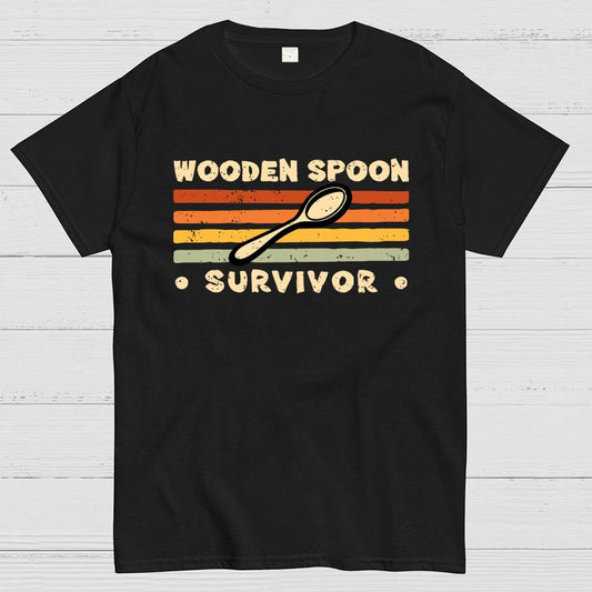 Wooden Spoon Survivor Unisex Geek T-Shirt