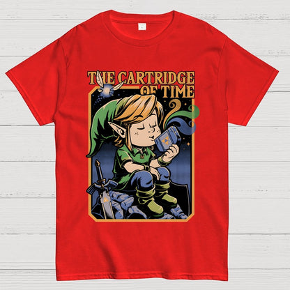 Vintage Game Elf Geek Cotton T-Shirt