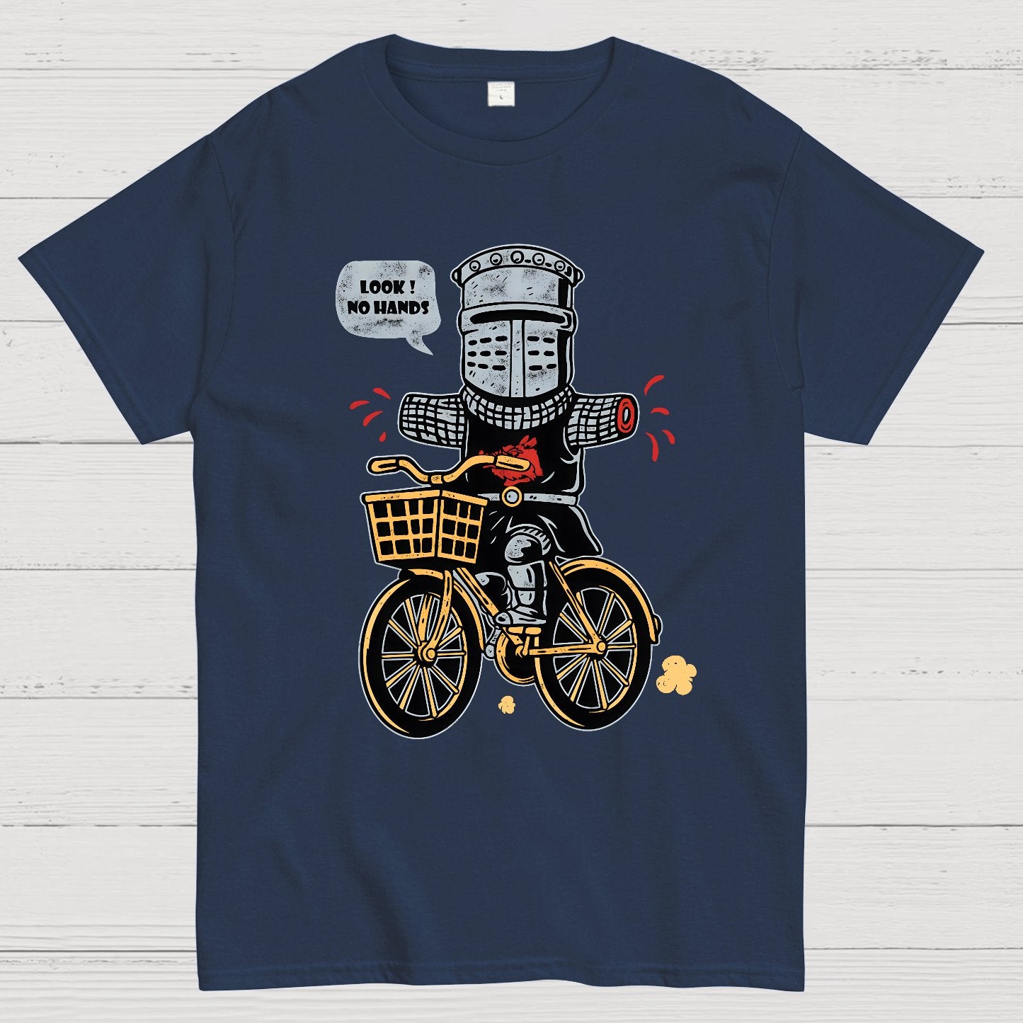 Look ! No Hands Geek T-Shirt