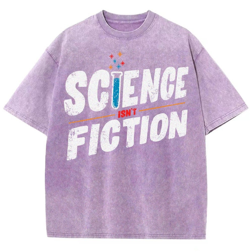 Science Isn’t Fiction Vintage Distressed T-shirt