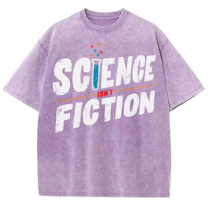 Science Isn’t Fiction Vintage Distressed T-shirt
