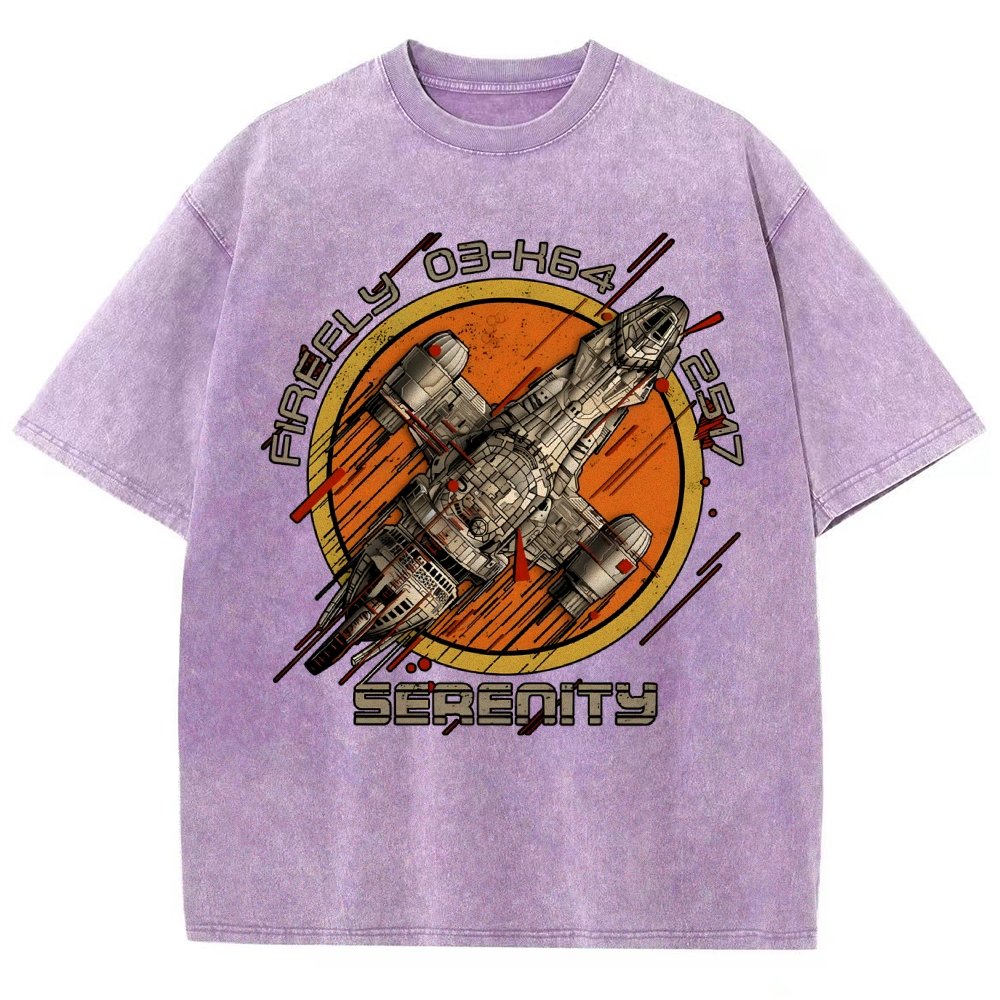 Space Explorer Vintage Distressed T-shirt
