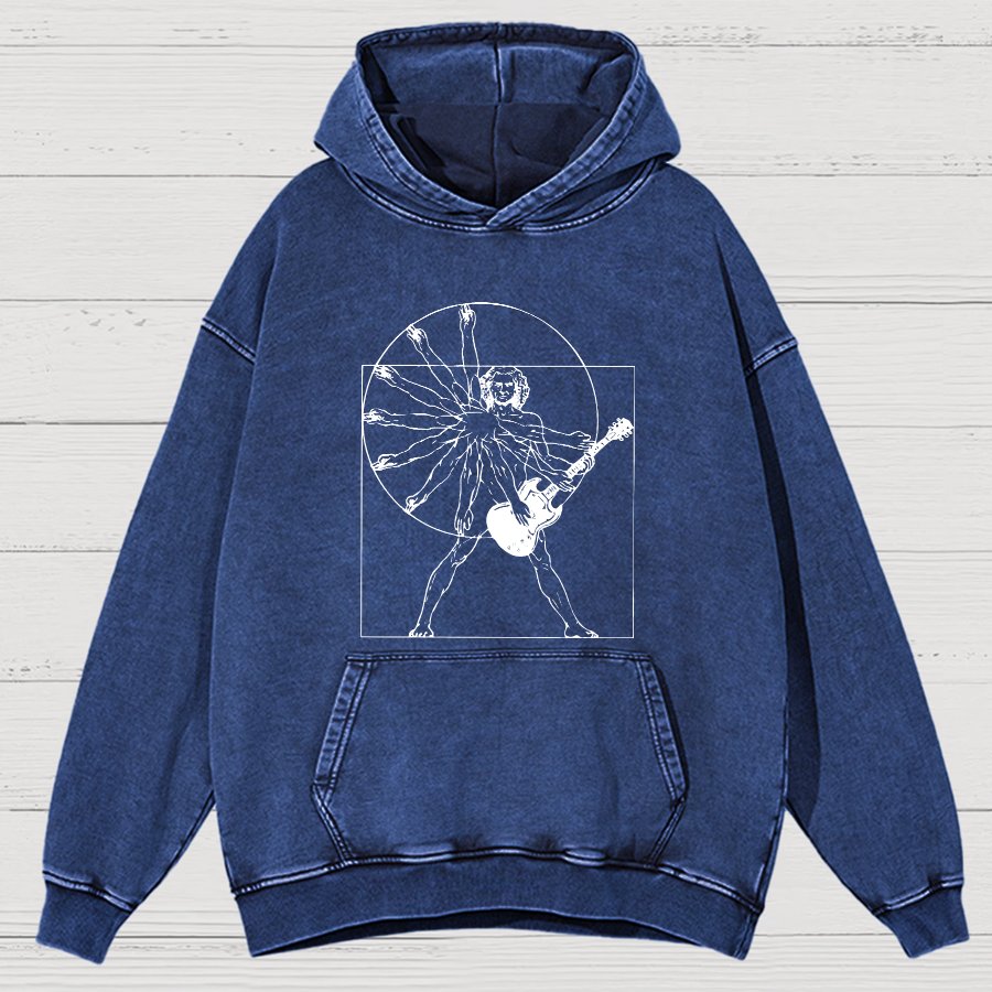 Funny Vintage Vintage Distressed Hoodie