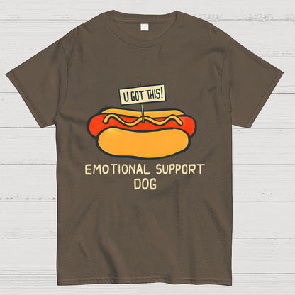 Emotional Support Dog Geek T-Shirt