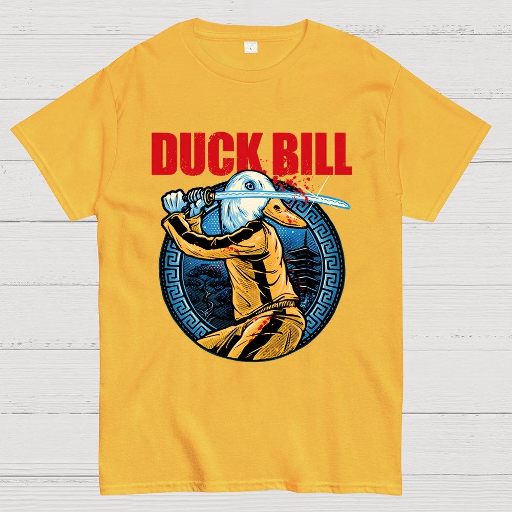 Chinese Kung Fu Duck Geek T-Shirt