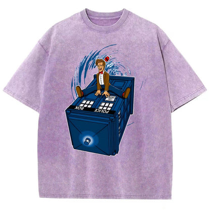 How I Learned To Love The Time Machine Vintage Distressed T-shirt