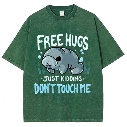 Free Hugs Vintage Distressed T-shirt