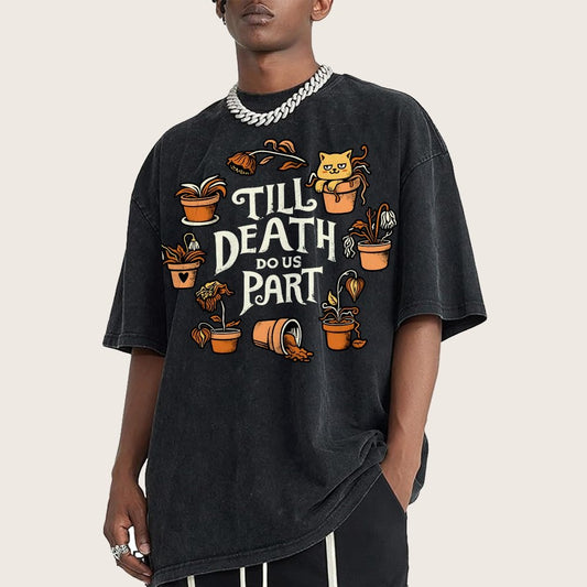 Plant Killer Love Vintage Distressed T-shirt