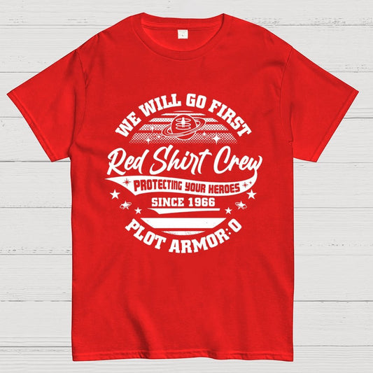 Red Shirt Crew Geek T-Shirt
