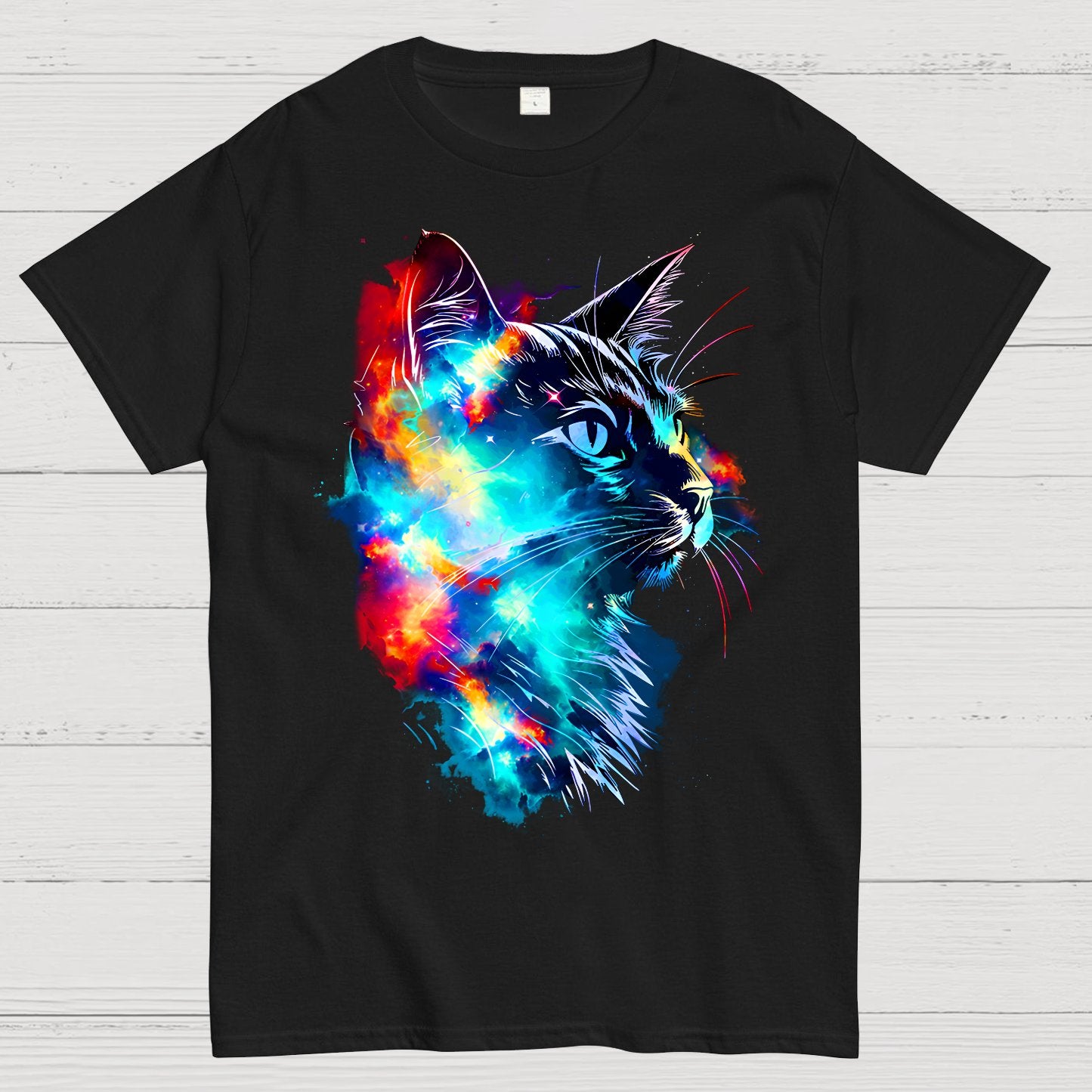 Cosmos Cat Geek T-Shirt