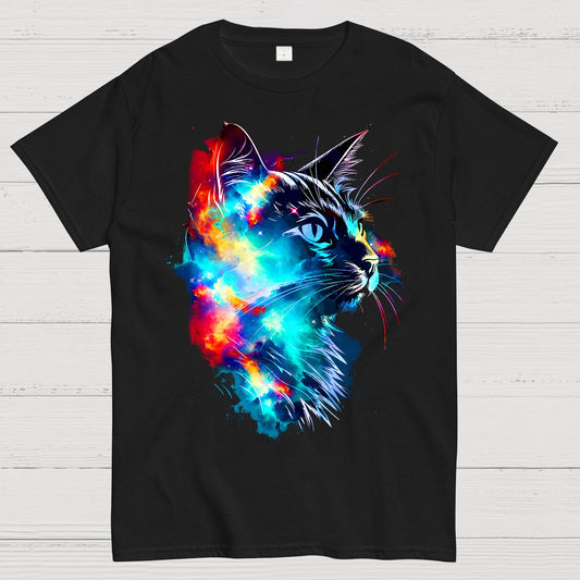 Cosmos Cat Geek T-Shirt