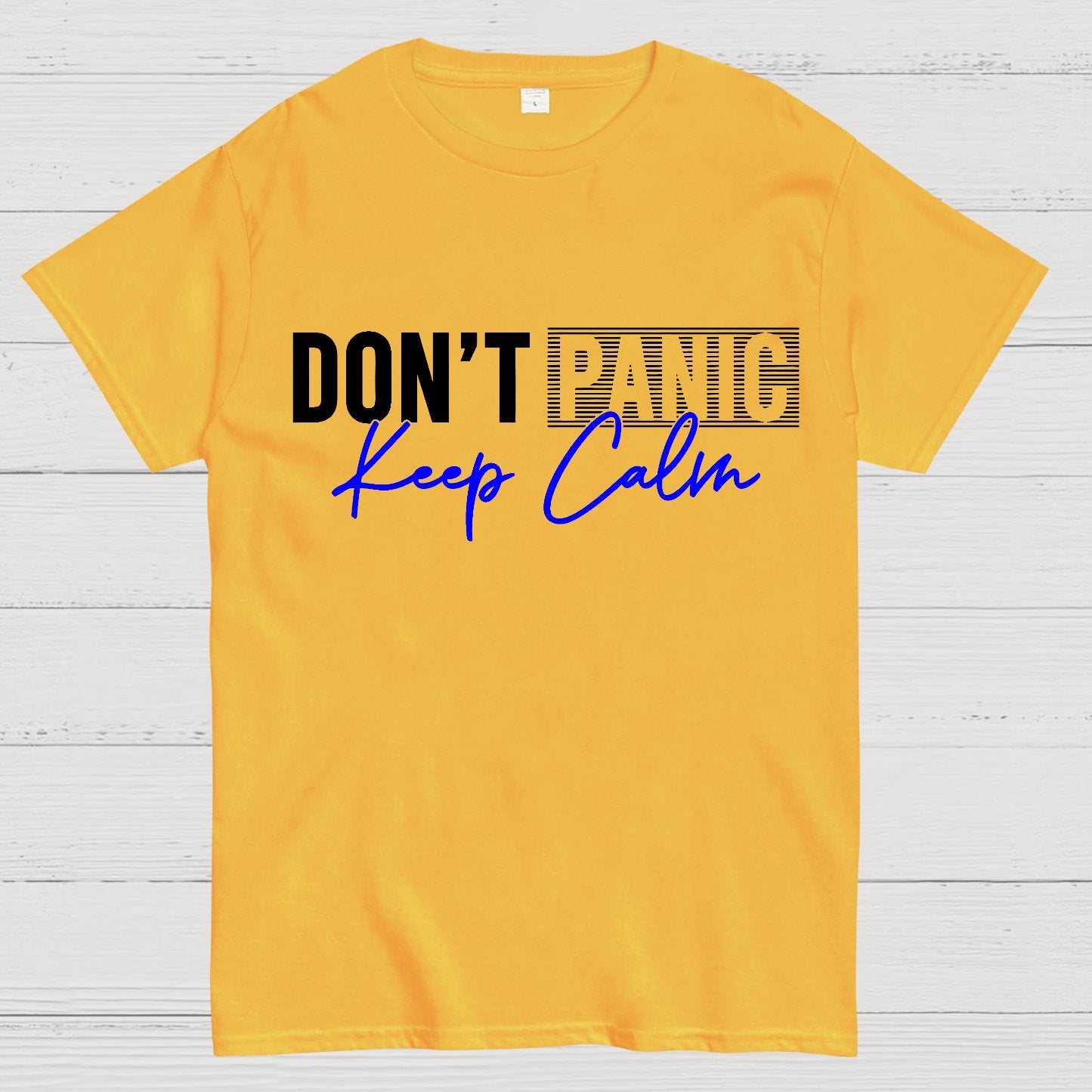 Don't Panic Keep Calm Geek T-Shirt