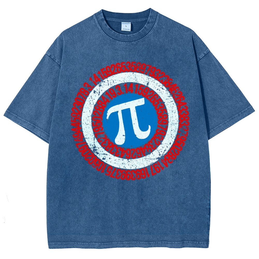 Happy Pi Day Nerd Vintage Distressed T-shirt