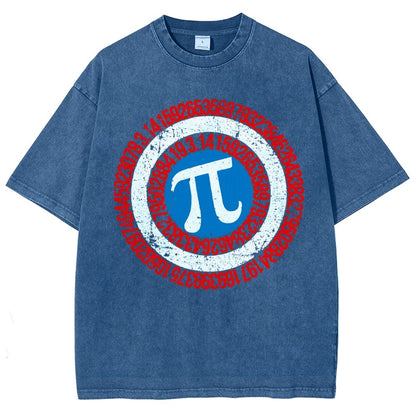 Happy Pi Day Nerd Vintage Distressed T-shirt