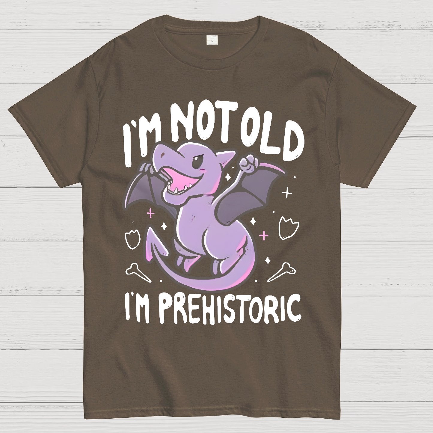 I'm Not Old I Am Prehistoric Geek T-Shirt