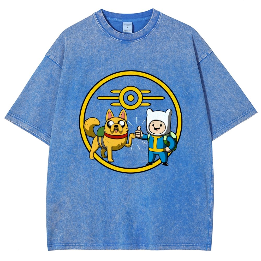 Wasteland Time Vintage Distressed T-shirt