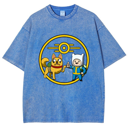 Wasteland Time Vintage Distressed T-shirt