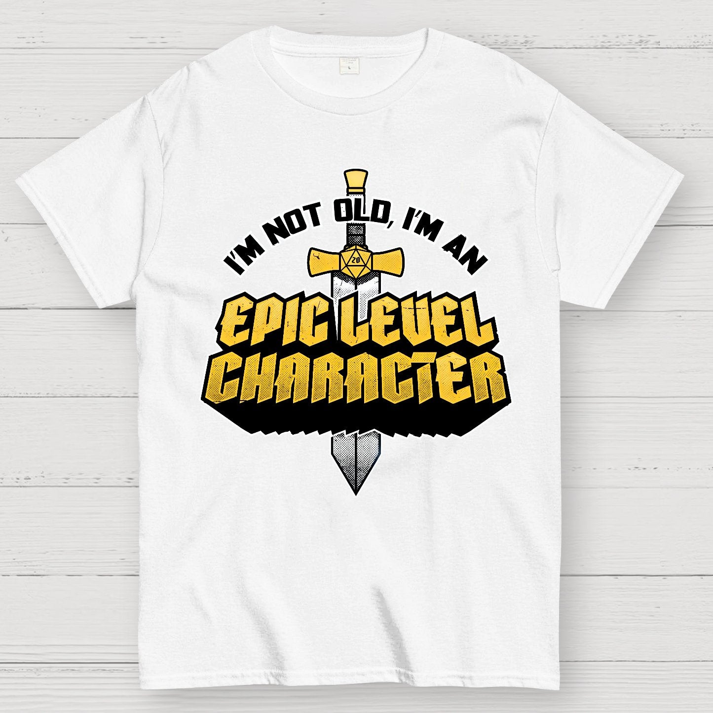 Epic Level Character Geek T-Shirt