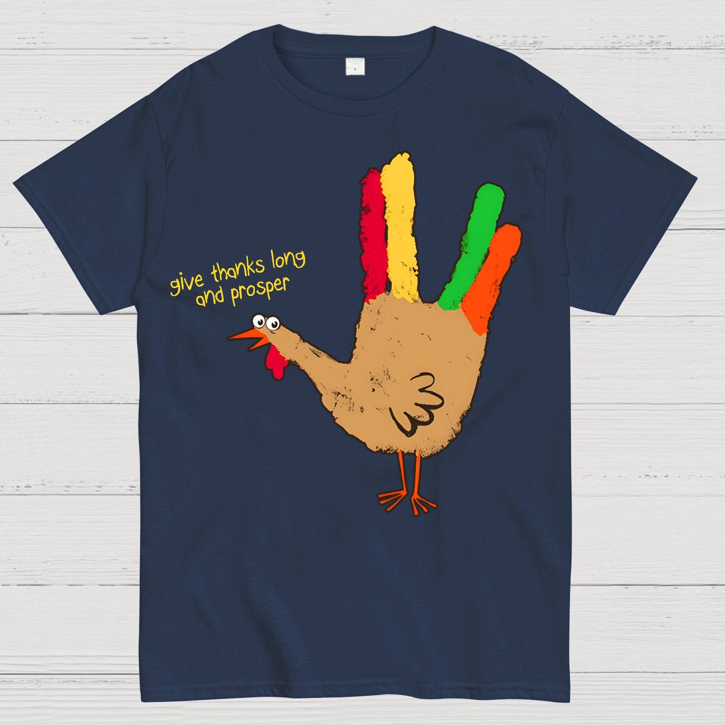 Give Thanks Live Well and Thrive Geek T-Shirt