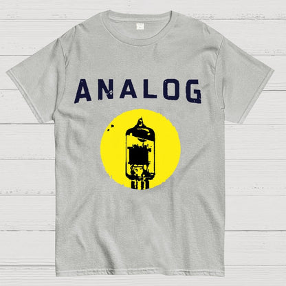 Vacuum Tube Analog Distressed Geek T-Shirt