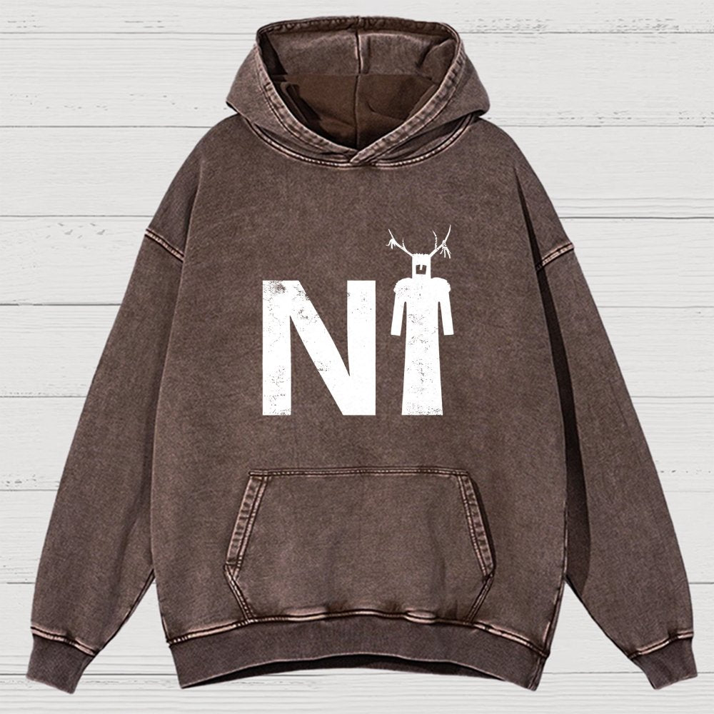 The Knights Who Say... Vintage Distressed Hoodie