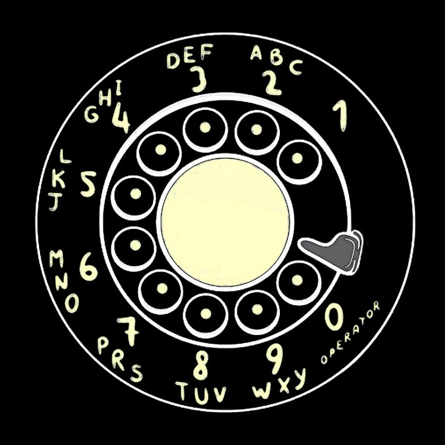 Rotary Dial Vintage Funny Vintage Distressed Washed Tank