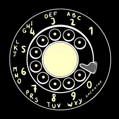 Rotary Dial Vintage Funny Vintage Distressed Washed Tank