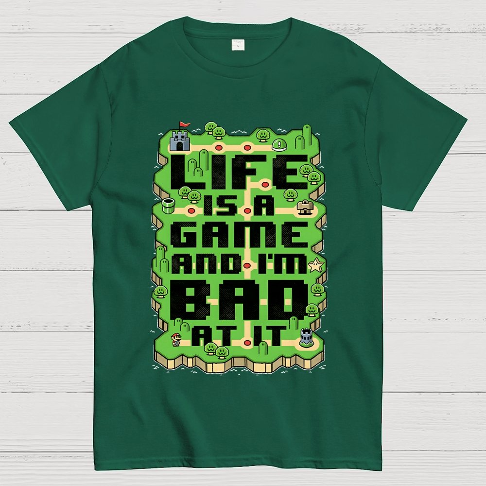 Vintage Game Map Joke Geek T-Shirt