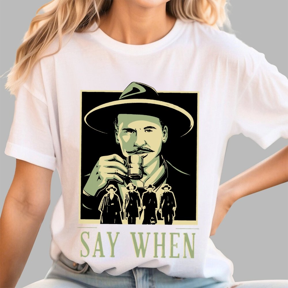 Say When Geek T-Shirt