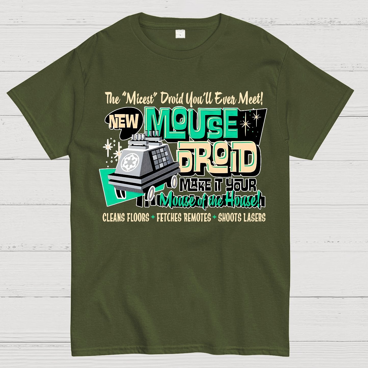 Robot Mouse Geek T-Shirt