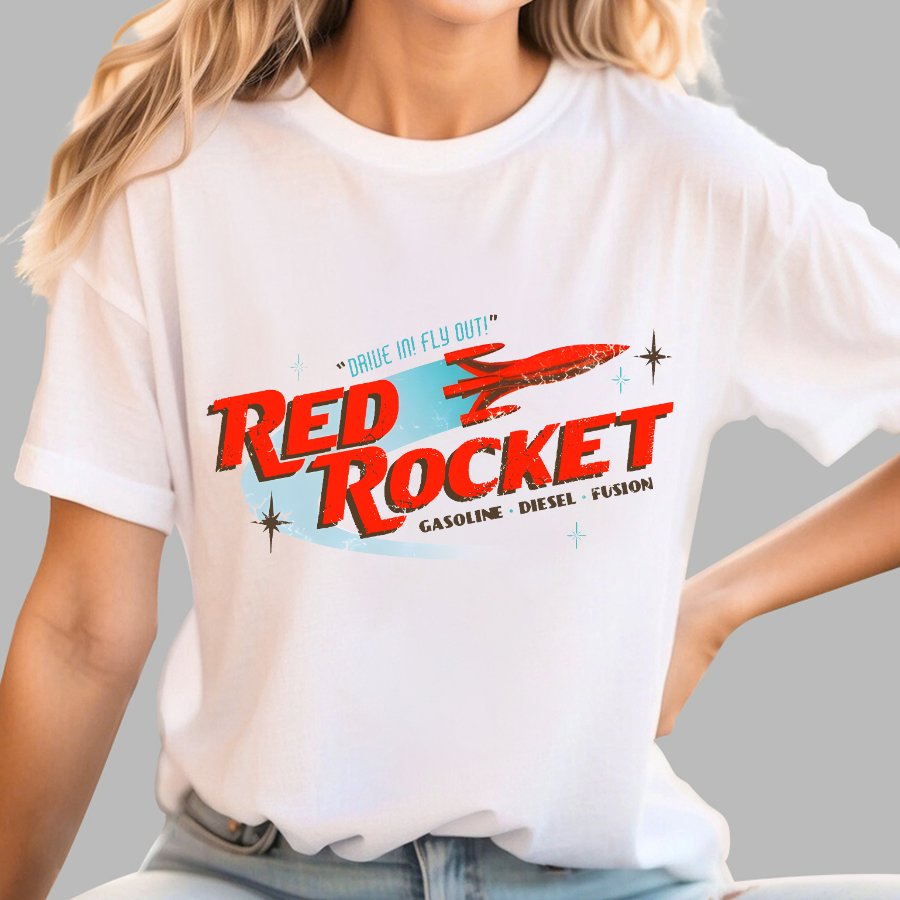 Red Rocket Geek T-Shirt