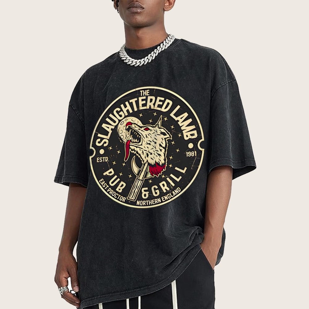 The Slaughtered Barn Vintage Distressed T-shirt