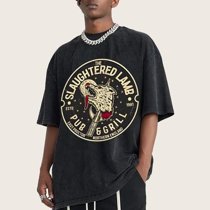 The Slaughtered Barn Vintage Distressed T-shirt