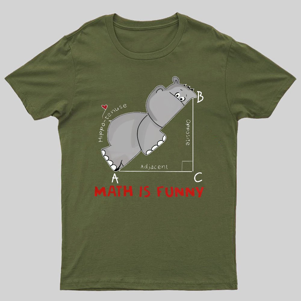Math Is Funny Geeky T-Shirt
