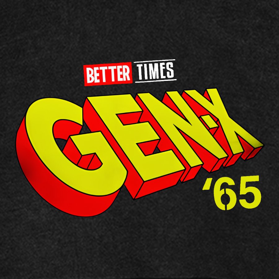 Gen-X ’65 Vintage Distressed Hoodie