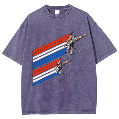 American Fighters Vintage Distressed T-shirt